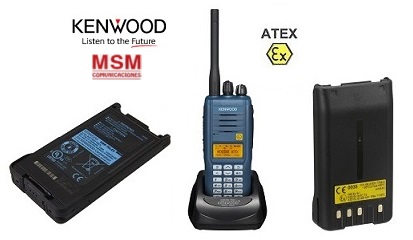 BATERIAS ATEX KENWOOD