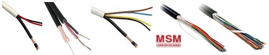 CABLES CCTV y ALARMAS