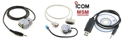 CABLES DE PROGRAMACION PARA ICOM