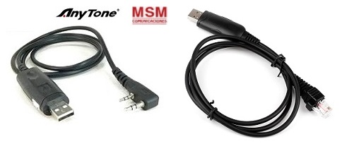 CABLES PROGRAMACION ANYTONE