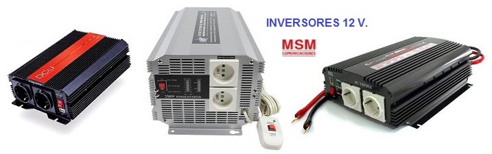 INVERSORES ONDA MOD. 12V.