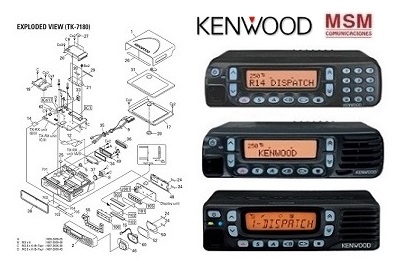 REPUESTOS PARA NX700, TK7180, TK8180