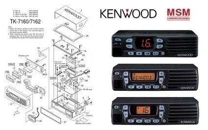 REPUESTOS TK-7160, TK-7162, TK-8160, TK-8162, TK-7302